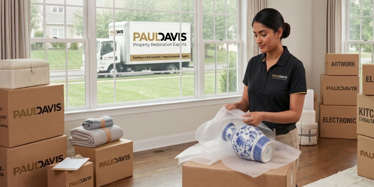 The Concierge Approach to Pack-Out Day: How Paul Davis of Mid-Central NJ Handles Your Belongings